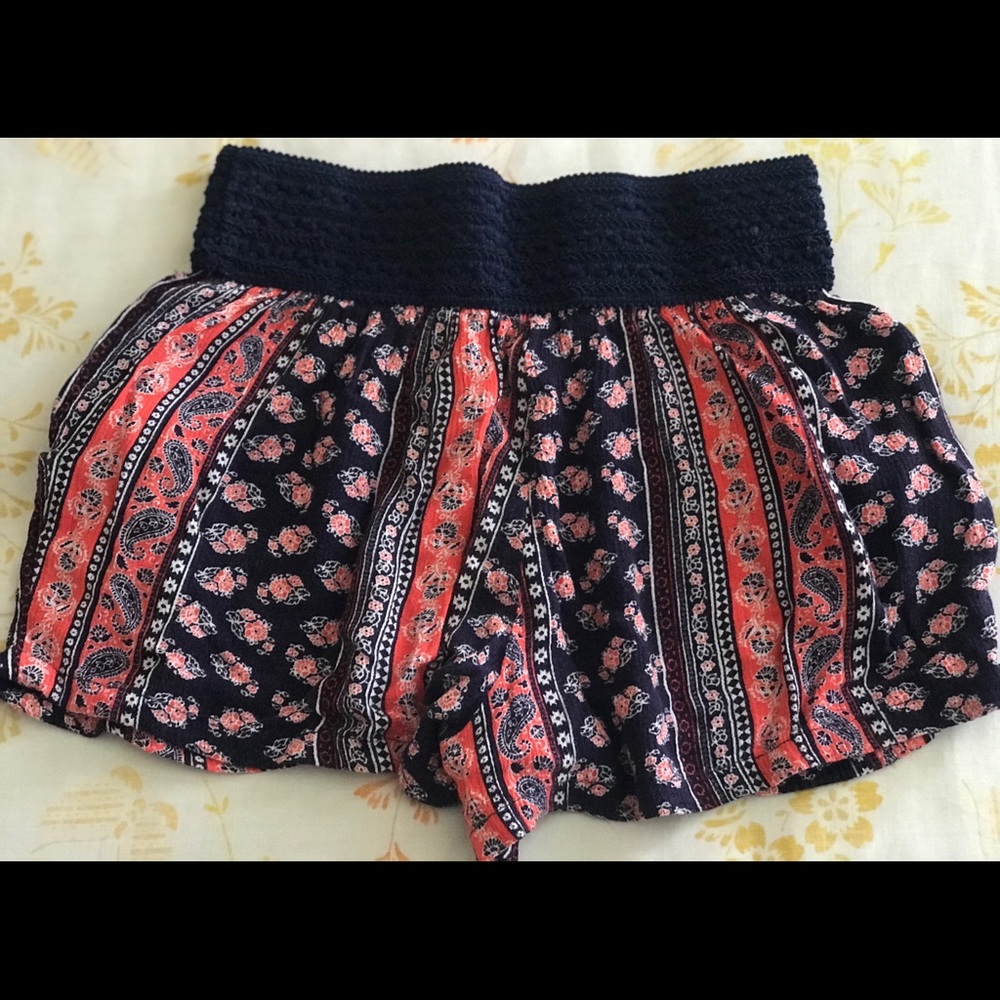 Multi colored shorts